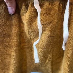 Quincy Mae terrycloth pants 6-12 months EUC